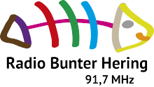 Logo: Radio Bunter Hering 91,7 MHz Frankfurt/Oder 2015 (neu) Logo: Radio Bunter Hering 91,7 MHz Frankfurt/Oder 2015 (neu)